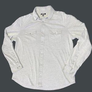 Express Long Sleeve Button-up - Grey